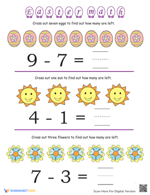 Easter Math: Festive Arithmetic Practice