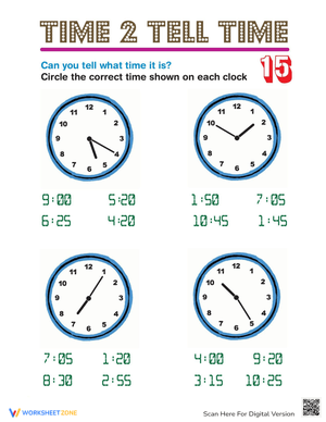 Time 2 Tell Time 15