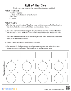 Roll of the Dice: Probability and Math Game