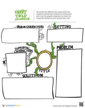 Fairy Tale Graphic Organizer for Story Analysis