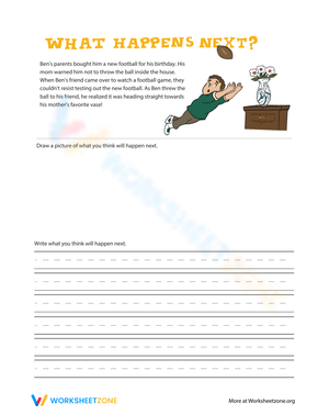What Is Going To Happen Worksheet