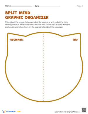 Character Study Graphic Organizer