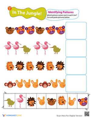 Identifying Patterns Jungle Theme