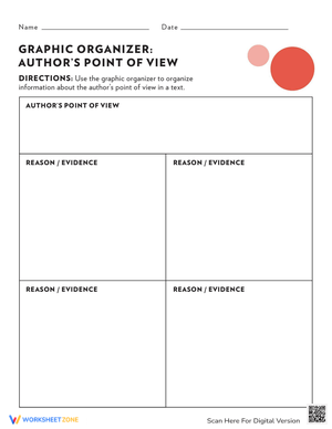Graphic Organizer: Author's Point of View
