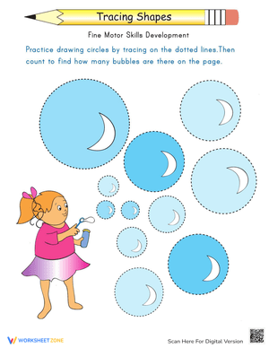 Tracing Shapes Circles: Shape Recognition