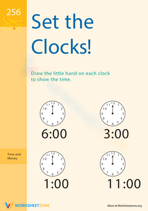 Set the Clocks: Telling Time