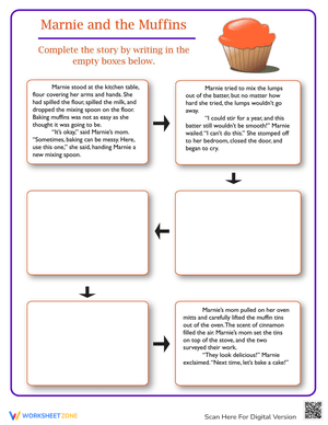 Complete the Story Creative Worksheet