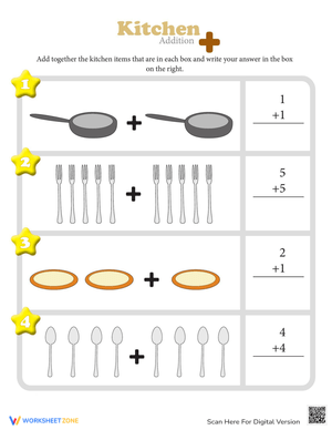 Addition Practice Enhance Learning