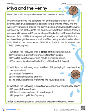 Priya and the Penny: A Math Adventure