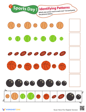 Identifying Patterns: Sports Day Fun