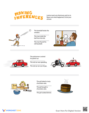 Drawing Conclusions: Picture-Based Activity