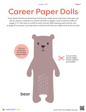 Career Paper Dolls