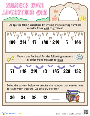 Fun With Numbers: Engaging Learning Worksheet
