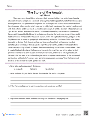 Explore Adventure with The Story of the Amulet