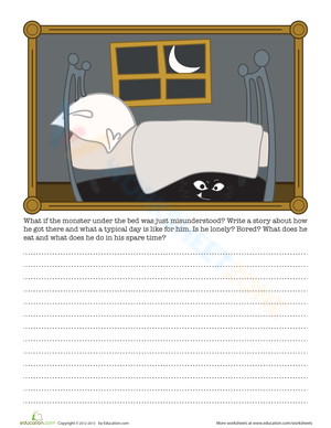 Explore Fears with Monster Under the Bed Story