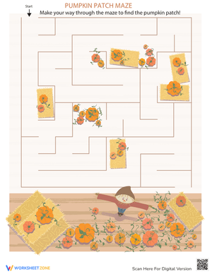Pumpkin Patch Maze