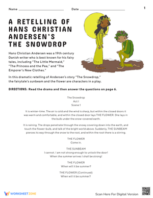 The Snowdrop: A Retelling of Andersen's Classic