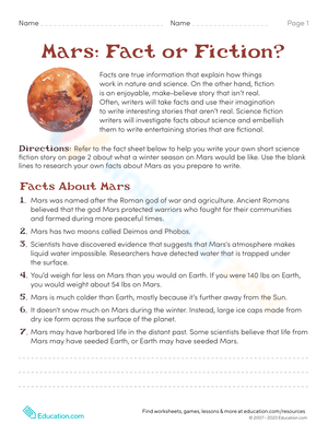Fact or Fiction: Critical Thinking Skills Fun