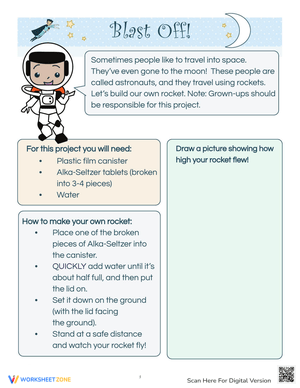 Blast Off!-Make a Rocket