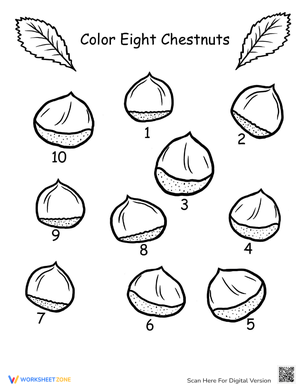 Count and Color Fun Worksheet for Kids