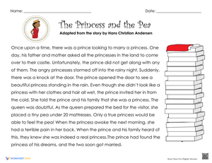 Character Traits in 'The Princess and the Pea'