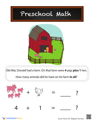 Engaging Farm-Themed Addition Fun