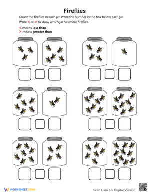 Counting Fireflies and Comparing