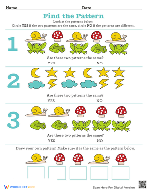 Identifying Patterns