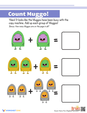 Counting and Adding: Math Skills Practice