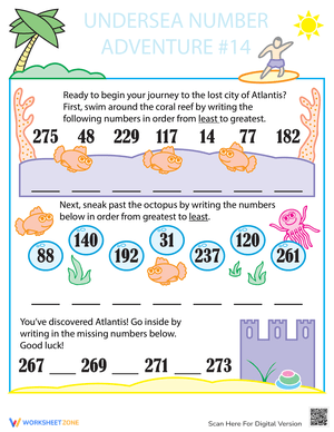 Number Sequencing: Order Numbers Skillfully