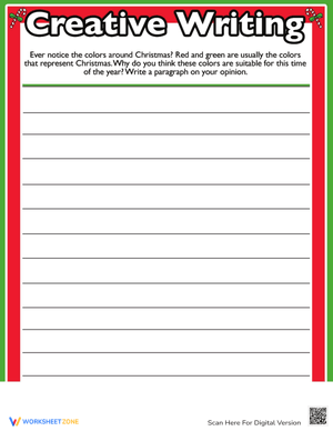 Christmas Writing Prompt: Holiday Creativity