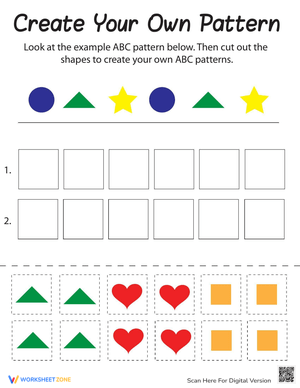 Creating Patterns: Boost Logical Skills