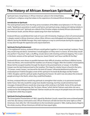 African American Culture and Story