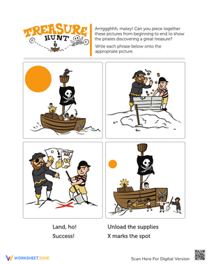 Unravel the Mystery: Disappearing Ship Story Worksheet