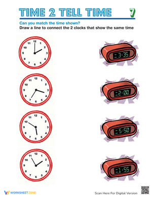 Time 2 Tell Time 7