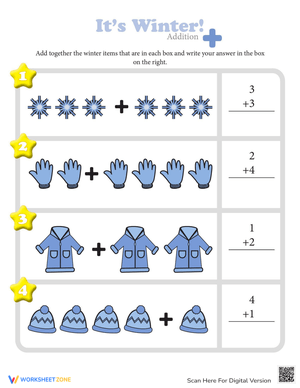 Addition Practice: Math Skills Worksheet