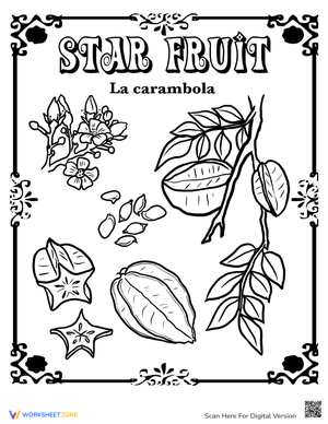 Starfruit in Spanish