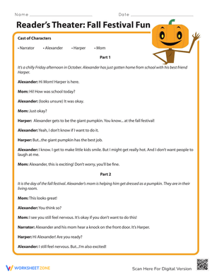 Fall Festival Readers Theater