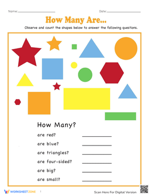 How Many Are There? Counting Practice