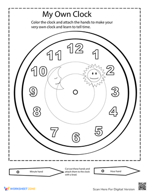 Make a Clock Activity
