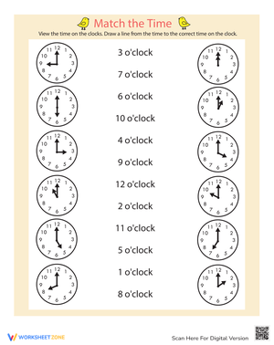 Hour Telling Time with Kim Kangaroo