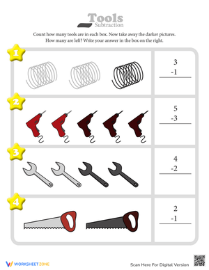 Subtraction Action: Build Math