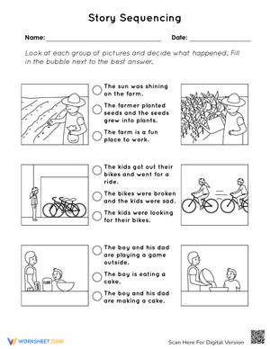 Story Sequencing Practice
