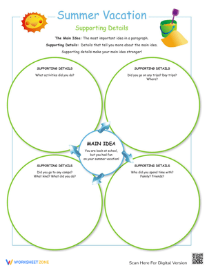 Main Idea and Details Practice