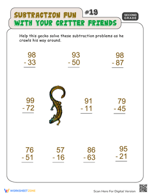 Critter Subtraction: Fun Math