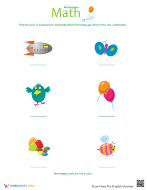 Find the Shape: Ovals