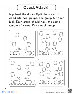 Quack Attack Worksheet