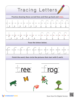 Tracing Letters: Learn Lowercase