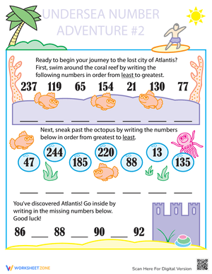 Number Order practice