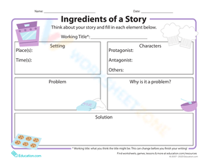 Ingredients of a Story: Understanding Story Elements